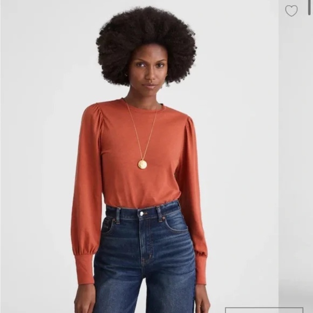 Madewell Rust Colored Top